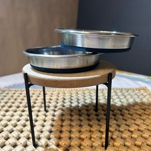 Durapet stainless steel food bowls